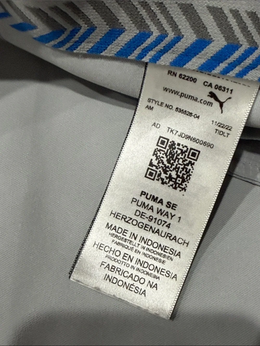 Puma Gray Golf Performance Pants